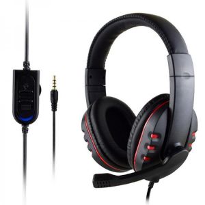 mar.electronic electronic 3.5mm + USB Wired Gaming Headphone Heavy Bass Headset for PS4 / XBOX - ONE / PC Professional Computer Gamer